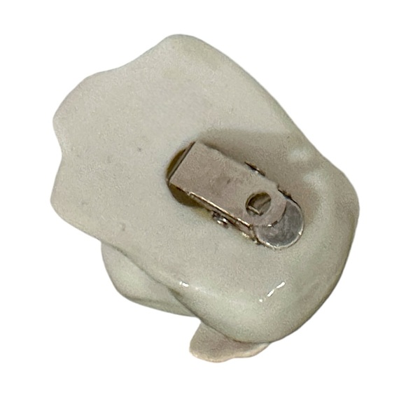 Vtg 1990 Russ Berrie Marbella ‘Angel dressed in Blue” Clip-on Christmas Ornament - Picture 8 of 8